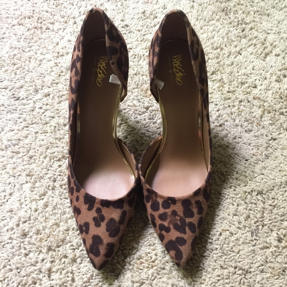 Leopord print shoes